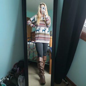 Oversized Nordic Sweater